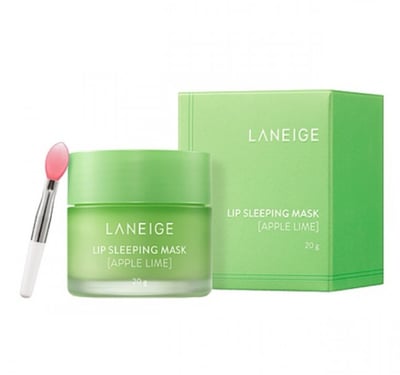 Нічна інтенсивно регенеруюча маска для губ LANEIGE LIP SLEEPING MASK EX [APPLE LIME] 20 г