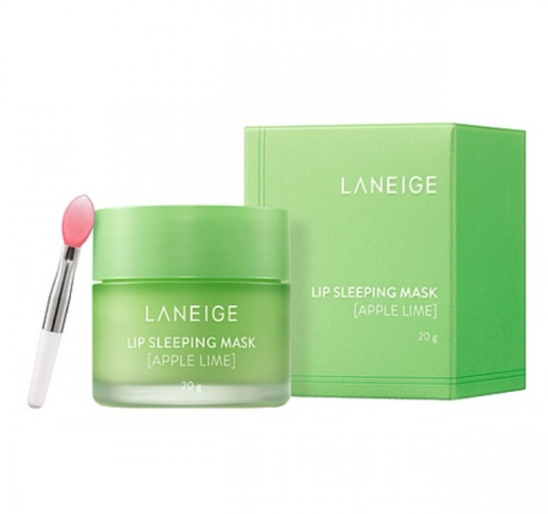 Нічна інтенсивно регенеруюча маска для губ LANEIGE LIP SLEEPING MASK EX [APPLE LIME] 20 г