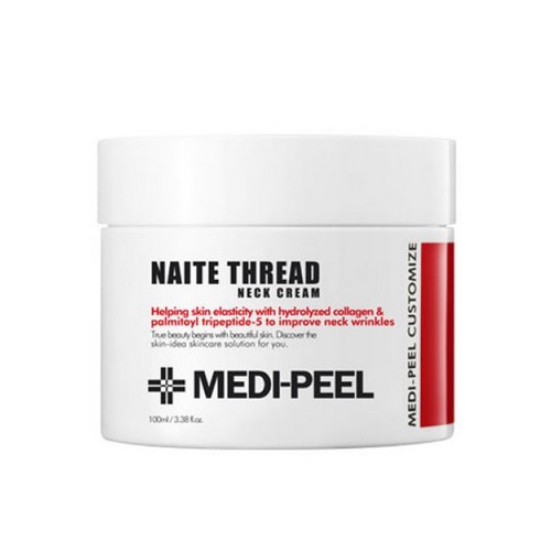 Ліфтинг-крем для шиї з пептидами та колагеном Medi Peel Premium Collagen Naite Thread Neck Cream 2.0, 100 мл